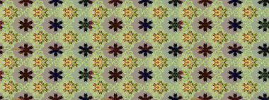 Raster illüstrasyonu. Tarafsız ve gri renklerde çiçekler. Robot resim. Şirin çiçek elementleri..