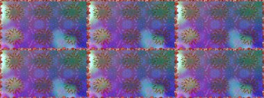 Raster Hip kumaş deseni. Kusursuz Vintage Çiçek Deseni.