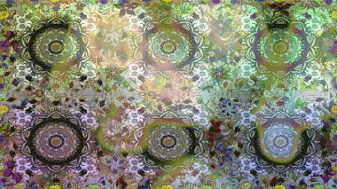 Kusursuz raster arka plan. Tarafsız renklerde grafiksel modern kusursuz desen. Kusursuz çiçek deseni. Duvar kâğıdı barok, İspanyol kumaşı.