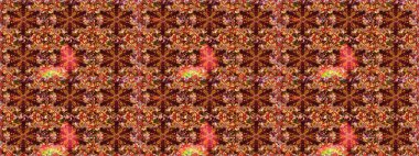 Doğulu stil, altın elementlerle kahverengi renklerde altın desenli arabesk yapar. Kusursuz kıvırcık saçlar. Raster altın desen.