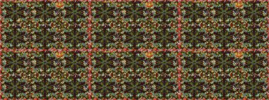 Kusursuz klasik raster altın desenli. Geleneksel oryantasyon süsü. Kahverengi renklerde, altın elementlerle kusursuz desen. Klasik vintage arkaplan.