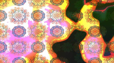 Ev dekoru. Fantezi çiçekli eskiz deseni, doğal duvar kağıdı, çiçek desenli kıvrım çizimi. Paisley el çizimi elementler.