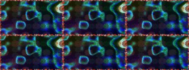 Raster illüstrasyonunda kusursuz çiçek deseni. Gri renkli çiçekler.