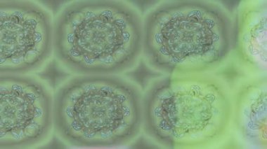 Renkli unsurlarla hareketli arka plan görüntüleri. Çiçekler. Eski model. Bayrak tarzı. Video kaydı. Şablon. Döngü. Kusursuz..