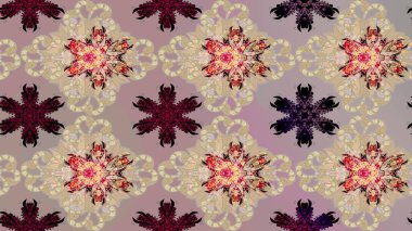 Çiçekli zambakların eskiz geçmişi. Çiçek tasarımı için inanılmaz bir kolaj cenneti tarzı. Parlak çiçekli kolaj çiçekleri bej ve nötr.