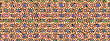 Turuncu renklerde altın desenli, altın elementli. Raster oryantal süs. Geleneksel klasik altın desen. Barok tarzında kusursuz bir doğulu süsü..