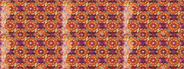 Kahverengi renklerde altın elementler. Barok tarzında kusursuz bir doğulu süsü. Geleneksel klasik raster altın pürüzsüz desen.