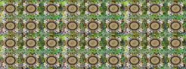 Kusursuz desenli altın elementler. Klasik çiçek dokusu. Altın şablon. Gri renkli Royal retro. Kart, duvar kağıdı, ambalaj ve tekstil için klasik tasarım. Raster illüstrasyonu.