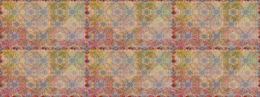 Suluboya, elle çizilmiş. Bej renkli yapraklı yabani çiçekler. Raster illüstrasyonu. Kusursuz arkaplan deseni.