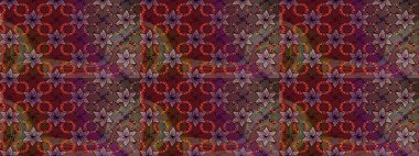 Raster illüstrasyonu. Çizim kalıbı. Organik motif arka planı. Ultraviyole kumaş deseni.