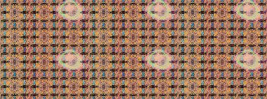 Bej ve kahverengi renkli çiçekler. Düz Çiçek Elementleri Tasarımı. Renkli Bahar Teması eskiz kalıbı. Raster illüstrasyonunda çiçek deseni çizimi.