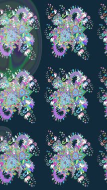 Güzel kumaş deseni. Güzel suluboya yaz çiçekleri deseni..