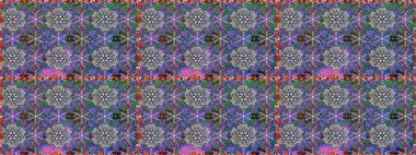 Küçük çiçekte güzel bir desen. Motley illüstrasyonu. Moda baskıları için zarif bir şablon. Çiçekli bahar çiçekleri. Küçük renkli çiçekler..