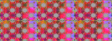 Tekstil, kumaş, ambalaj, hatıra defteri için hoş bir çiçek arkaplanı. Çocuksu tasarım. Gri arka planda. Elle çizilmiş karalama çiçekleri ile pürüzsüz desen.