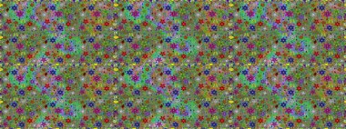 Raster Şirin kumaş deseni. Renkli Bahar Temalı Kusursuz Arkaplan. Kusursuz bir mahsul. Düz Çiçek Elementleri Tasarımı.