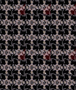 Renkli Bahar Teması eskiz kalıbı. Düz Çiçek Elementleri Tasarımı. Güzel çiçek deseni. Siyah renkte çiçekler.