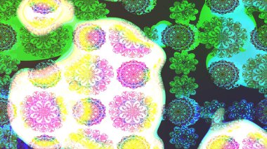 Çiçek arkaplan. Güzel kumaş deseni. Çizim raster deseni.