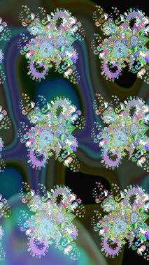 Ton halinde. Çiçeğin suluboya çizimlerinin mükemmel deseni. Suluboya desenli çiçek deseni. Moda baskısı. Dekorasyon ve tasarım için güzel desen.