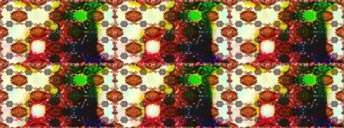 Gri renkli çiçekler. Raster illüstrasyonunda kusursuz çiçek deseni.