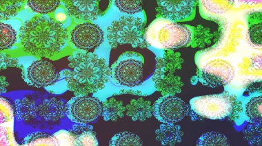 Eskiz geçmişi. Tomurcukları çiçek olan sevimli bir çiçek deseni. Eski usul. Raster illüstrasyonu. Kumaş, tekstil, duvar kağıdı baskısı için. Raster..