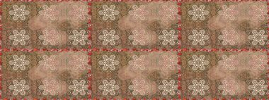 Parlak bir arka plan sorunsuz desen çiçek fantezi tasarım. Düz Çiçek Elemanları Tasarım. Renkli Bahar Teması kesintisiz desen Arka Plan.