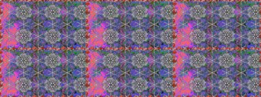 Çiçekli, suluboya desenli kusursuz çiçek deseni. Süslü kumaş deseni. Raster deseni.