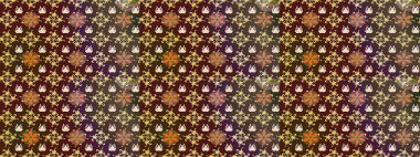 Manzaralı çiçek deseni. Çiçek kompozisyonu, el boyası, hassas şablon. Üst manzara, yumuşak kahverengi renk. Sevgililer günü ve tebrik kartı konsepti için şık bir davet.