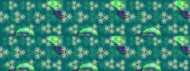 Raster stili kumaş deseni. Çiçekler suluboya çizim deseni.