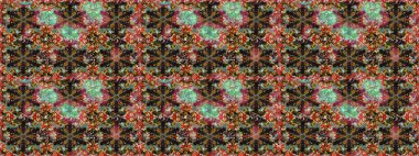 Klasik raster sarısı, kusursuz desen. Kahverengi renklerde, altın elementlerle kusursuz desen. Klasik klasik klasik arka plan. Geleneksel oryantasyon süsü.