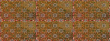 Raster illüstrasyonu. Şirin çiçekli kusursuz desen ve kahverengi renklerde yapraklar, suluboya çiçek deseni, duvar kağıdı, kart veya kumaş için fayanslı.