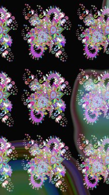 Kullanılabilir Tekstil, tebrik kartı, boyama kitabı, telefon durumda yazdırma için. Etnik Mandala süsleme. Hint çiçek desenli madalyon desen. Raster kına dövme stil.