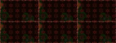 Güzel kumaş deseni. Renkli Bahar Temalı Kusursuz Arkaplan. Raster illüstrasyonu. Düz Çiçek Elementleri Tasarımı. Kusursuz çiçek deseni. Asya tekstil tarzında.