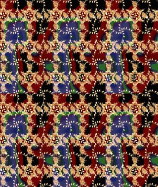 Kırmızı lale çiçekli Raster eskiz deseni. Karşılama ya da düğün geçmişi olarak kullanılabilir. Doğal kozmetik ürünleri, parfüm, çiçekçi dükkanı için bahar ihalesi tasarımı. Paket kağıdı için en iyisi..