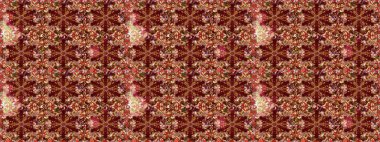 Barok tarzında kusursuz bir doğulu süsü. Kahverengi renkli ve altın elementli geleneksel klasik altın sarısı desen.