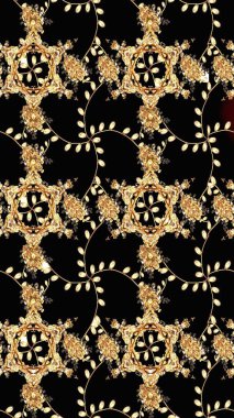 Sevimli çiçek raster deseni. Renkli Yaz Temalı eskiz kalıbı. Modaya uygun kumaş deseni. Düz Çiçek Elementleri Tasarımı.