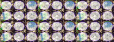 Sanat, çiçek tarzına ilham verir ve arka plan bırakır. Karalama çiçekleri çizim kalıbı. Raster deseni. Gri el çizimi desen.