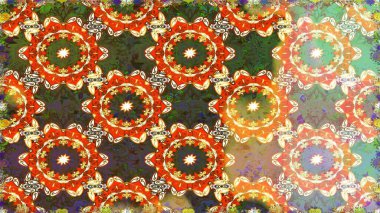 Kahverengi renklerde, altın elementlerle kusursuz klasik desen. Noel, kar tanesi, yeni yıl 2019.