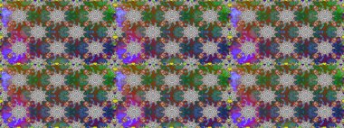 Kusursuz Vintage Çiçek Deseni. Raster Kalça dokusu deseni.