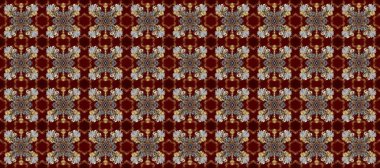 Kahverengi, kırmızı ve gri renklerde altın kar taneleri. Sembol bayramı, yeni yıl kutlamaları, altın desenler. Noel altın kar tanesi kusursuz desen. Kış kar dokusu duvar kağıdı.