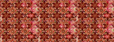 Klasik klasik klasik arka plan. Geleneksel oryantasyon süsü. Klasik raster sarısı, kusursuz desen. Altın elementlerle kırmızı renklerde pürüzsüz desen.