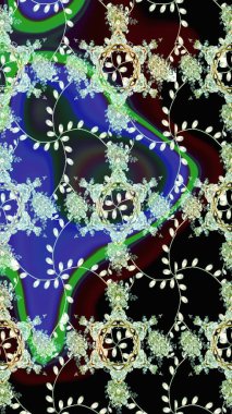 Raster. Sabıka fotoğraflarında, bebek kıyafetlerinde, duvar kâğıtlarında, paket kutularında falan kullanılabilir. Zarif, parlak ve eskiz siyah çiçek deseni tasarımı.