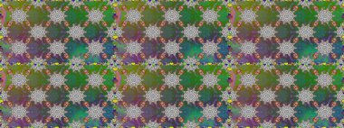 Küçük çaplı çiçeklerdeki basit şirin desenler. Raster illüstrasyonu. Tekstil veya kitap kapakları, imalat, duvar kağıtları, baskı, hediye paketi ve yapıştırma kitabı için çiçeksiz arka plan.