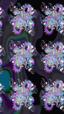 Özgürlük stili Millefleur 'lar. Küçük yabani çiçeklerdeki halk modelini çiz. Taşralı şıklığı. Tekstil, duvar kağıdı, kapaklar, yüzey, baskı, hediye paketi, hatıra defteri, dekupaj için çiçek çayırı arka planı.