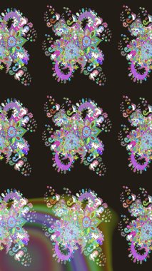 Çiçeğin suluboya çizimlerinin mükemmel deseni. Suluboya çizim kalıbı. Dekorasyon ve tasarım için güzel bir desen. Moda baskısı. Eski.