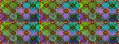 Sabıka fotoğraflarında, bebek kıyafetlerinde, duvar kâğıtlarında, paket kutularında falan kullanılabilir. Zarif, parlak ve kusursuz yeşil çiçek deseni tasarımı.