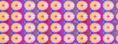 Suluboya çiçekli çiçek deseni. Raster illüstrasyonu. Tarafsız renklerde güzel tekstil.