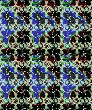 Zarif, parlak ve eskiz siyah çiçek desenli tasarım. Raster. Sabıka baskıları, bebek kıyafetleri, duvar kâğıtları, paket kutuları vb..