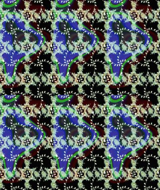 Zarif, parlak ve eskiz siyah çiçek desenli tasarım. Raster. Sabıka baskıları, bebek kıyafetleri, duvar kâğıtları, paket kutuları vb..