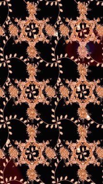 Çiçek kolajı. Doğa. Küçük çiçekte güzel bir desen var. Çiçek kompozisyonu. Raster deseni. - Siyah çiçekler. Çiçek arka planı.