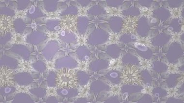 Renkli unsurlarla hareketli arka plan görüntüleri. Çiçekler. Eski model. Bayrak tarzı. Video kaydı. Şablon. Döngü. Kusursuz..